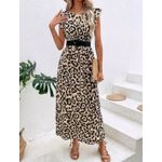 product_image_name-SHEIN-فستان من  بنقشة جلد النمر وحواف مكشكشة وفتحة جانبية تصل إلى الفخذ-2