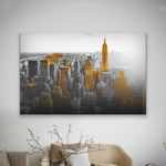 product_image_name-Generic-لوحة "نيويورك الذهبية" - لوحة كانفاس مودرن لناطحات السحاب بلمسات ذهبية فاخرة.-6
