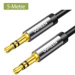 product_image_name-Ugreen-يوجرين AV119 كابل صوت 3.5 مم ذكر لذكر – 5 م – أسود-1