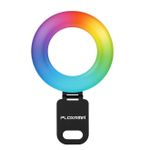 product_image_name-PLOKAMA-إضاءة سيلفي - U20 Pro - إضاءة حلقة LED RGB متعددة الاستخدامات للسيلفي - أسود-5