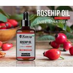 product_image_name-Generic-زيت الورد كانزي نقي 100% عضوي معصور بارد 50 مل، علاج نباتي للبشرة، الوجه، الشعر، الأظافر بمكونات غنية بالفيتامينات (50 مل)-3