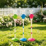 Generic Bubble Machine Lamp Post Design with LED Lights & Music – Adjustable Height - image 4