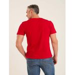 product_image_name-Dalydress-تي شيرت رجالي قطني برقبة دائرية باللون الأحمر-3