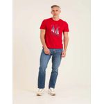 product_image_name-Dalydress-تي شيرت رجالي قطني برقبة دائرية باللون الأحمر-4