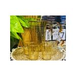 Acrylic juice jug with 4 cups, airtight, healthy and safe, with a shatter-resistant design - brown