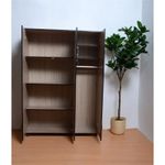 product_image_name-Generic-دولاب خشب تخزين ملابس  - بيج-2