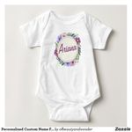 Baby Bodysuit (Salopette) White