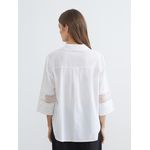 product_image_name-LC Waikiki-Lace Detailed Oversize Women's Shirt-4