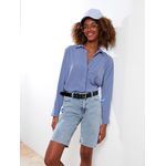product_image_name-LC Waikiki-Regular Waist Slim Fit Straight Pocket Detailed Women's Rodeo Jean Shorts-4