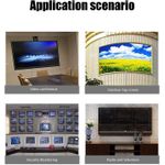 product_image_name-Generic-موسع شبكة ايثرنت IP بمنفذ HDMI وUSB نقل حتى 200 متر دقة 1080 بكسل عند 60 هرتز موسع IP HDMI كيه في ام مع تحكم بالأشعة تحت الحمراء لدروس الوسائط المتعددة المدرسية والحانات والكاراوكي وغيرها من دبوفيرز-3