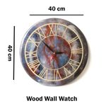 product_image_name-Generic-ساعة حائط دائرية حديثة بتصميم فني، بأرقام رومانية، مصنوعة من الراتنج، ديكور منزلي أنيق-2