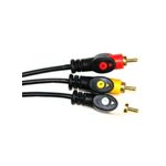 product_image_name-Generic-2B 3-Terminals RCA Video Cable Black-2