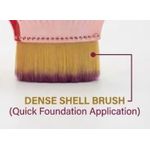 product_image_name-Generic-Single Shell Type Blush Brush Beauty Makeup Brush Tool Portable Multi-function Makeup Brush, gold pink Makeup brush-2