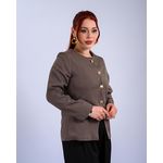 product_image_name-General-Brown Elegant Women’s Blazer-2
