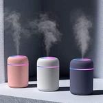 Ultrasonic humidifier with a 230ml tank mini with USB and aroma diffuser basic electric humidifier for diffusing essential oils with 7 assorted LED colors