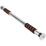 Iron Mind Door Exercise Bar, Adjustable Pull Up Bar, Wide Foam Covered Handle for Exercise, Heavy Duty Metal Handle, Home Exercise Tool Holds Up to 100kg