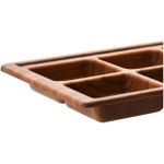 product_image_name-Generic-طبق وجبات خفيفة خشبي مستطيل بستة ثقوب - إيفلين-5