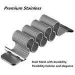 product_image_name-Generic-سوار مغناطيسي من الستانلس ستيل لساعة أبل 42 ملم سيريز 10 - فضي-6