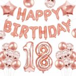 product_image_name-Generic-زينة عيد ميلاد باللون الذهبي الوردي للعيد الثامن عشر، بالونات عيد ميلاد باللون الذهبي الوردي للبنات، لافتة عيد ميلاد سعيدة مع بالونات فويل وبالونات كونفيتي وبالونات لاتكس هيليوم لحفل عيد الميلاد الثامن عشر للبنات-1