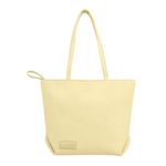 product_image_name-B.S COLLECTION-Women's tote bag, practical and comfortable design - Yellow -1