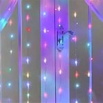 product_image_name-Generic-أضواء ستائر النوافذ - أضف لمسة من السحر لحفلاتك وحفلات الزفاف مع هذه الأضواء الملونة الساحرة للنوافذ، تتميز بجهاز تحكم عن بعد سهل الاستخدام لتشغيل سهل وزينة رائعة.-3