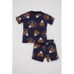 Defacto Set Knitted Set - Navy