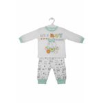 product_image_name-Generic-Infant Baby Boy/Girl Cotton Onesie - Mint Green & White - Size 0-3 Months-2