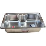 حوض مطبخ ستانلس ستيل (حوض 50 فى 80 موديل 102)