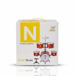 Zayat طقم درامز للأطفال مع كرسي مخصص