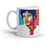 كوب مايكل جاكسون الأبيض