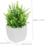 product_image_name-Generic-نباتات اصطناعية للاستخدام الداخلي، نباتات اصطناعية واقعية في أصيص مصنوعة من مواد متينة لتزيين المكاتب وغرف المعيشة، سهلة العناية-2