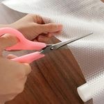 product_image_name-Generic-  مفرش رف سيليكون مضاد للانزلاق والالتصاق ، مقاوم للماء مقاوم للماء وسهل التنظيف ، مقاس 5 متر فى 60سم، مناسب للدرج والدولاب والثلاجة بالمنزل أو المكتب، شفاف - من رنا ستور -5