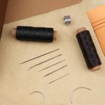 product_image_name-Generic-خيوط جلدية، إبرة جلدية، خيوط سرج مشمعة، بكرتان من الخيوط المشمعة مع إبرة سرج، خيوط جلدية للأعمال الجلدية، الأعمال اليدوية، الخياطة، تجليد الكتب، الإصلاح-5