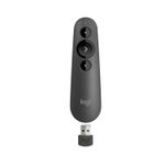 Logitech R500 Wireless Laser Pointer Presenation Remote Bluetooth USB Black - image 2