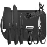 product_image_name-Generic-مجموعة سكاكين الشيف المصنوعة من الفولاذ المقاوم للصدأ مع حامل لوحة بلاستيكي-2