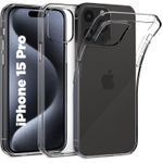 product_image_name-Generic-جراب موبايل خلفي شفاف ناعم ومرن سيليكون وبولي يوريثين مقاوم للحرارة مقاوم للصدمات لموبايل آيفون 15 برو من زبيتيك، (شفاف)-1