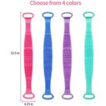 product_image_name-Generic-قطعة واحدة من ليفة السيليكون من السيليكون لتنظيف الجسم-2