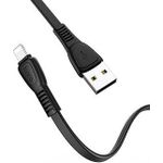 Hoco x40 - noah charging data cable for iphone lightning - black