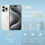 product_image_name-Generic-جراب حماية خلفي مصنوع من جل البولي يوريثين الحراري الناعم والسيليكون المرن المضاد للخدش لموبايل آيفون 15 برو ماكس من دلـع موبايلك، شفاف-2