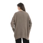 product_image_name-Andora-كارديجن عملي و مريح بكم و بنقشة - رمادي-3