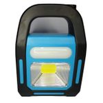 product_image_name-Generic-كشاف طوارئ ليد قابل للشحن بالكهرباء و الطاقة الشمسية و باور بانك - أزرق  (1Pcs)-2