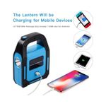 product_image_name-Generic-كشاف طوارئ ليد قابل للشحن بالكهرباء و الطاقة الشمسية و باور بانك - أزرق  (1Pcs)-4