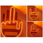product_image_name-Generic-Gesture LED Glowing Finger Sign with Remote Control, Finger Car Light with Remote Control, Funny Gesture Finger Light LED Car Rear Window Sign, Road Rage LED Sign for Car-1