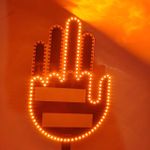 product_image_name-Generic-Gesture LED Glowing Finger Sign with Remote Control, Finger Car Light with Remote Control, Funny Gesture Finger Light LED Car Rear Window Sign, Road Rage LED Sign for Car-6