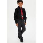 Defacto Woven Bottom Trousers - Anthra