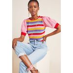 Handmade crochet cotton blouse for women 