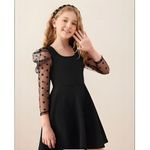 فستان بناتي مميز من التول موديل 2024