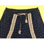 product_image_name-Generic-شورت فسكوز حريمي منقوش بخصر مطاطي/ كحلي-3