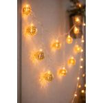 product_image_name-Generic-سلسلة إضاءة كرات معدنية ذهبية LED بتصميم مفرغ أنيق – إضاءة صفراء دافئة موفرة للطاقة – زينة ديكورية معلّقة للحوائط وغرف المعيشة والنوم – مثالية لرمضان والمناسبات والأجواء الرومانسية-1