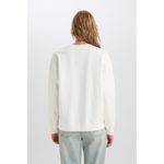 product_image_name-Defacto-Woman Relax Fit Long Sleeve Sweat Shirt - ECRU-2